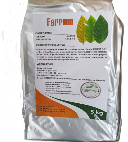 Ferrum FER EDDHA 6% ORTHO ORTHO 4.8%