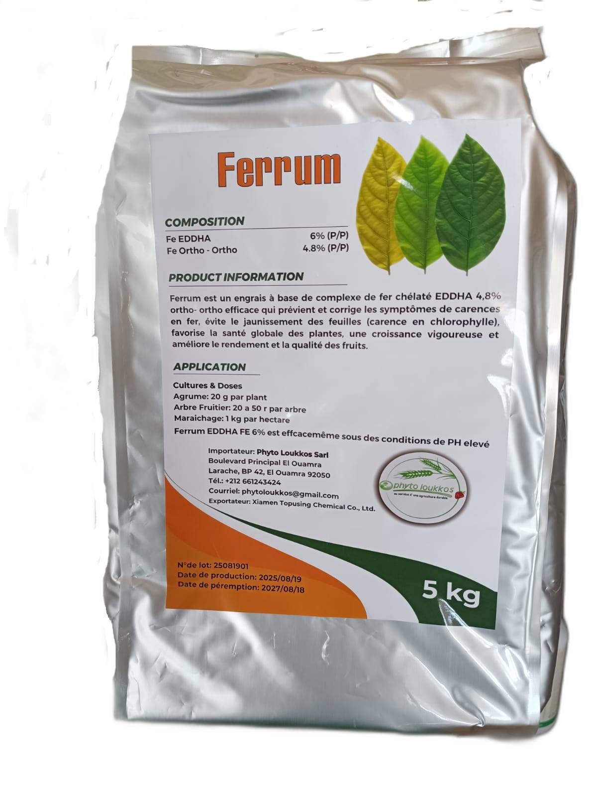 Ferrum FER EDDHA 6% ORTHO ORTHO 4.8%